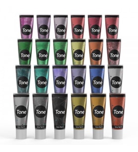 Resinin Tone Pearl Epoksi Pigment Seti Sedef Renkler 24x25 ml
