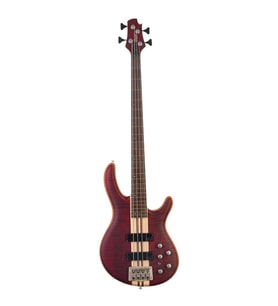 Cort A4OPBC Bas Gitar  Elektro Bas Gitar - Siyah Kiraz
