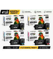 TK-5220 Kyocera ECOSYS M5521cdw 4 Renk Muadil Toner Set