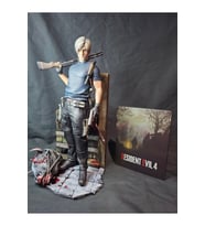 Resident Evil 4 Leon Kennedy Figürü Resident Evil 4 Leon Obje 25CM Büyük Boy