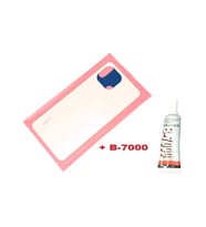 Mi 11 Lite Arka Batarya Pil Kapağı (B7000 15 ML) Yapıştırıcı Hediye (Beyaz)