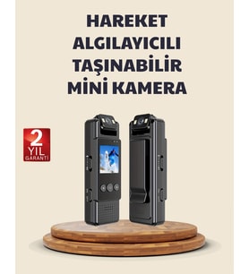 128Gb Destekli Hareket Algılamalı Mini Kamera