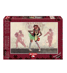 4355 Art Puzzle Şeytan Mı? Melek Mi? 1000 Parça Puzzle