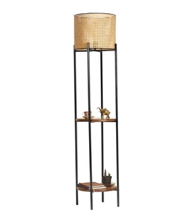 VEGA SİYAH RATTAN BAŞLIKLI LAMBADER