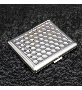 Petek Desen Metal Tabaka (Krom)