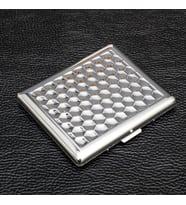 Petek Desen Metal Tabaka (Krom)