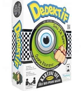 Dedektif Kutu Oyunu - Şekli İlk Bulan Oyunu Kazanır - Mavi Su Dünyası (Çok Renkli)