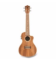 Lanikai ACST-CEC Akasya Masif Kapak Concert Elektro Ukulele