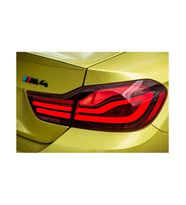 bmw f36 grand coupe 2014-2019 4.seri  uyumlu kırmızı lci ledli arka stop