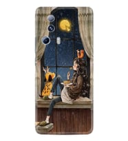 Xiaomi 13 Lite Kılıf Resimli Desenli Baskılı Silikon Ananas Camera Glass 1358