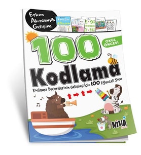 OKUL ÖNCESİ 100 KODLAMA - NİHA ÇOCUK (Karışık)