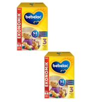 Bebelac 3 Bebek Devam Sütü 800 gr 9-12 Ay X 2 Adet-KOFRE