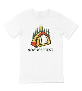 Stay Wild Tent Tişört