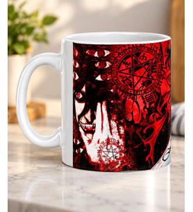 Berserk Kupa Bardak Anime Temalı Anime Severlere Hediye 330 ml Porselen