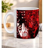 Berserk Kupa Bardak Anime Temalı Anime Severlere Hediye 330 ml Porselen