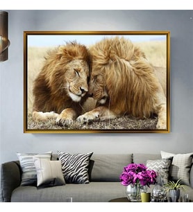 Altın Çerçeveli dekoratif tablo l788 (Gold)