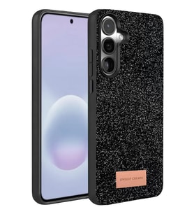 Galaxy A57 5G Bright Simli Kapak - Siyah
