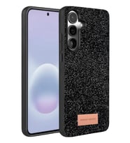 Galaxy A57 5G Bright Simli Kapak - Siyah