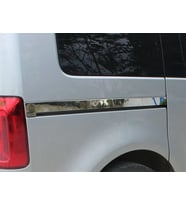 Drs Tuning Caddy Uyumlu Sürgülü Kapı Çıtası 2 Parça Krom 2015 Ve Sonrası