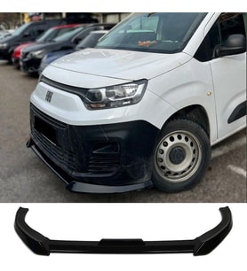 Fiat Doblo D5 Ön Lip Parlak Siyah Plastik Ön Ek Karlık 2023 2024 2025 karlık+bodykit+ek