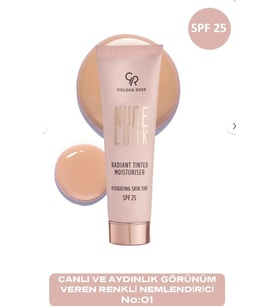 Golden Rose Nude Look Radiant Tinted Moist. No:01Fairtint