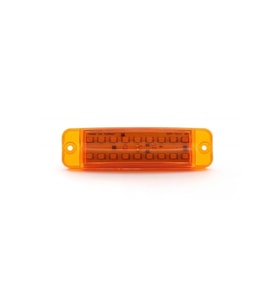 Çift Sıra Parmak Led Lamba 9 Ledli Sarı 12/24 Volt