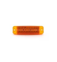 Çift Sıra Parmak Led Lamba 9 Ledli Sarı 12/24 Volt