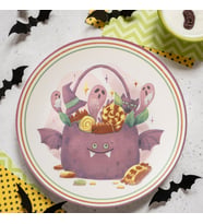 Keramika Halloween Servis Tabağı 26 Cm 22293