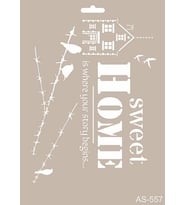 Cadence New Stencil Collection A4 AS-557 