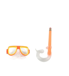 Şnorkel Maske Şnorkel Set Turuncu