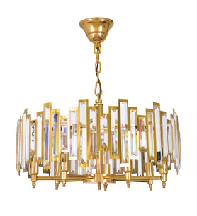 Avize Çarşısı Theon Gold Renkli, Taşlı, Sarkıt Avize, BS.7376-58-60