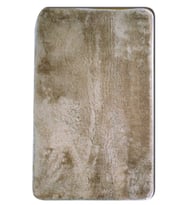 50x80cm Kaymaz Tabanlı Pofuduk Kalın Paspas, bakır