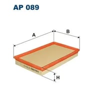 FILTRON AP089 Hava Filtresi 13712243783 13712246416
