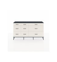 Arges Konsol 9 Çekmeceli  176x30x99 Çam-Antrasit/Aytaşı