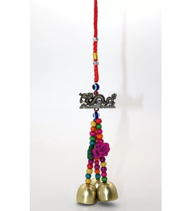 Metal Şans Bereket Çanı Model 1 (Krem)