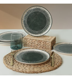 Keramika Maya Nordic Pasta Tabağı 22 Cm 6 Adet 20789