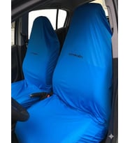 Likralı Kumaş Servis Kılıfı Ön 2'Li Citroen Yazılı
