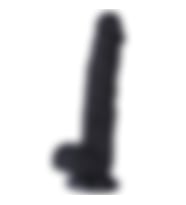 Siyah Realistik Dildo – 22 Cm
