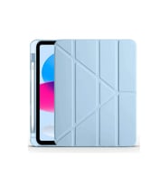 Apple İpad 2022 10.9 (10.nesil) Kılıf Kalemlikli Mars Tablet Kılıfı - Mavi