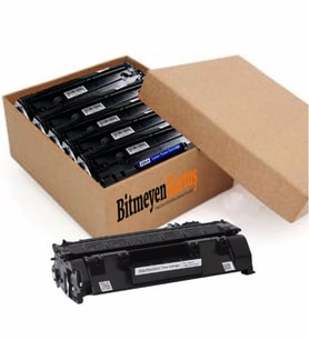 1 KOLİ (TOPTAN 10 ADET) HP CE505A/280A Muadil Toner 05A HP P2030 P2035 P2050 P2055 Pro 400 M401 MFP M425 (2700 Sayfa)