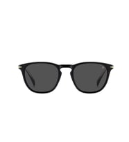 David Beckham Unisex Güneş Gözlüğü - Siyah Kemik Çerçeve Füme Cam %100 UV Koruma DB 1160/S 807 51