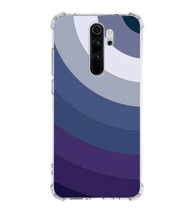 Xiaomi Redmi Note 8 Pro Köşe Korumalı Antişok Kapak Renk Cümbüşü Tasarımlı Şeffaf Silikon Kılıf