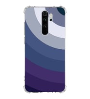 Xiaomi Redmi Note 8 Pro Köşe Korumalı Antişok Kapak Renk Cümbüşü Tasarımlı Şeffaf Silikon Kılıf