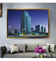 Altın Çerçeveli dekoratif tablo a467 (Gold)