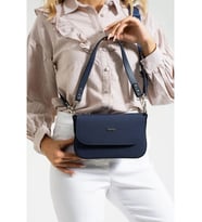Just Polo Kadın Lakost Kumaş El Ve Omuz Çantası 236005MH (Lacivert)