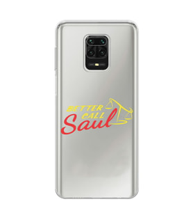 Xiaomi Redmi Note 9S - Redmi Note 9 PRO Uyumlu Better Call Saul Tasarımlı Şeffaf Telefon Kılıfı
