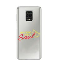 Xiaomi Redmi Note 9S - Redmi Note 9 PRO Uyumlu Better Call Saul Tasarımlı Şeffaf Telefon Kılıfı