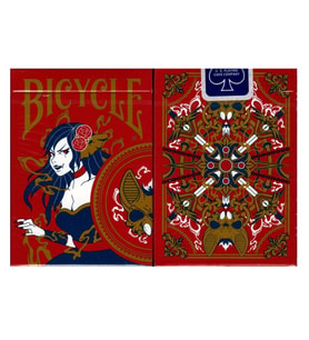 Bicycle Vampire The Blood Oyun Kağıdı Limited Edition Premium iskambil Kartları (Karışık)
