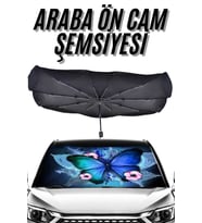 Güneş Önleyici Katlanabilir Oto Araba Güneşlik Şemsiye Tip Ön Cam