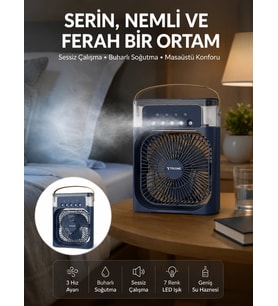 Tüm Gün Kullanıma Uygun Enerji Tasarruflu Fan Yeni Nesil